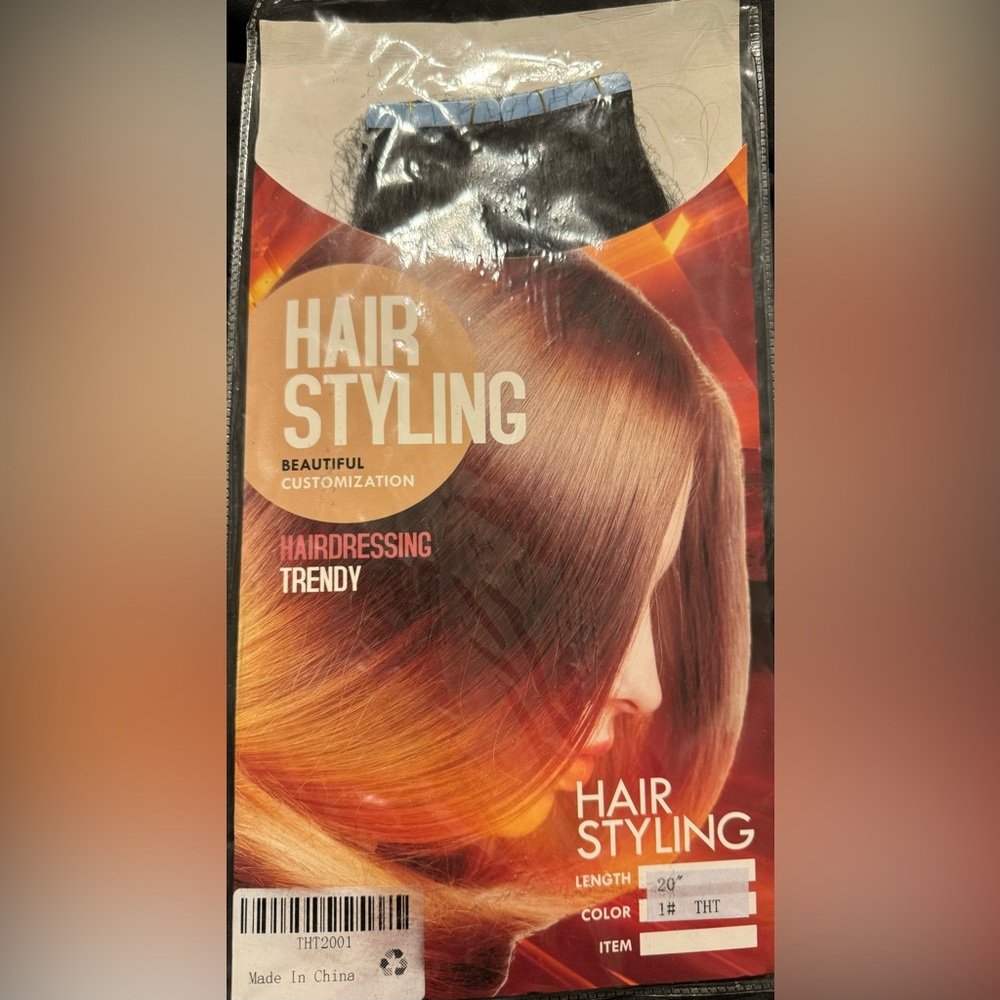 Tape in hair extensions